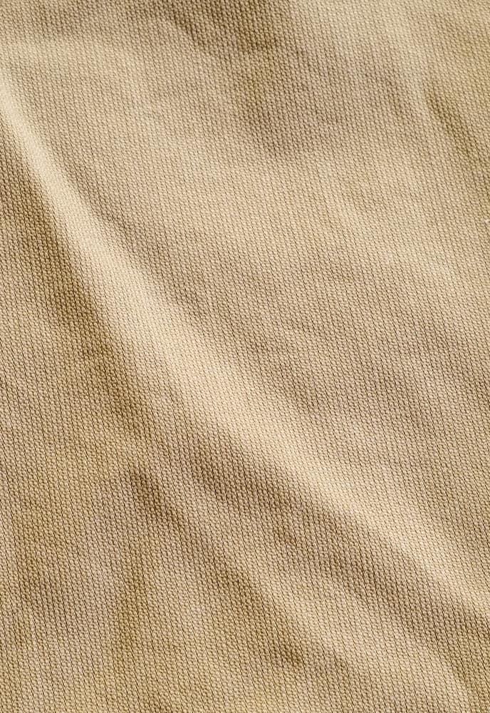 This is a close look at a khaki Chino fabric.