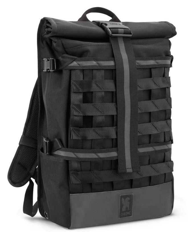The Night Barrage Cargo Backpack from Chrome Industries.