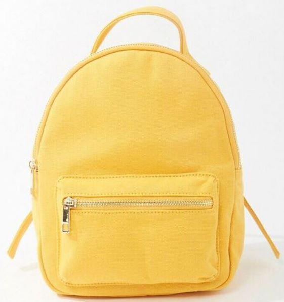 The Unstructured Canvas Backpack from Forever 21.