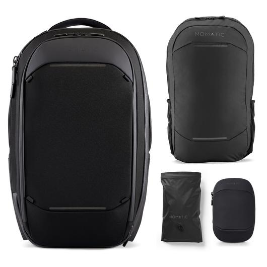 This is the Navigator Travel backpack Bundle from Nomatic.