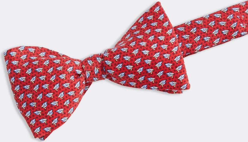 The Graduation Caps Printed Bow Tie from Vineyard Vines.