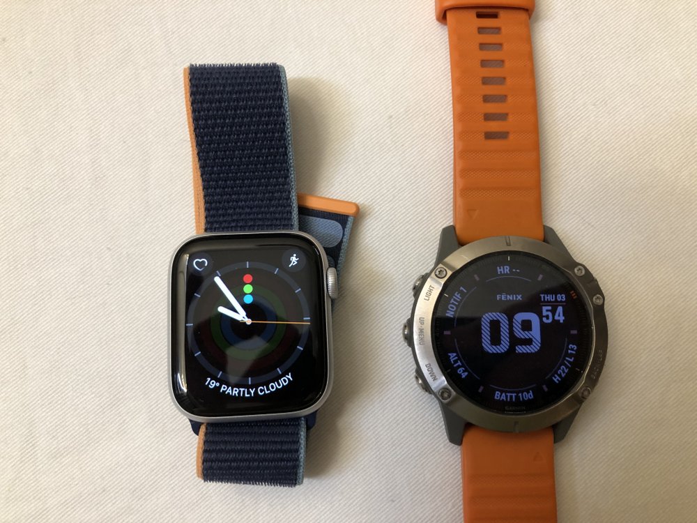 Apple Watch Series 6 vs Garmin Fenix 6