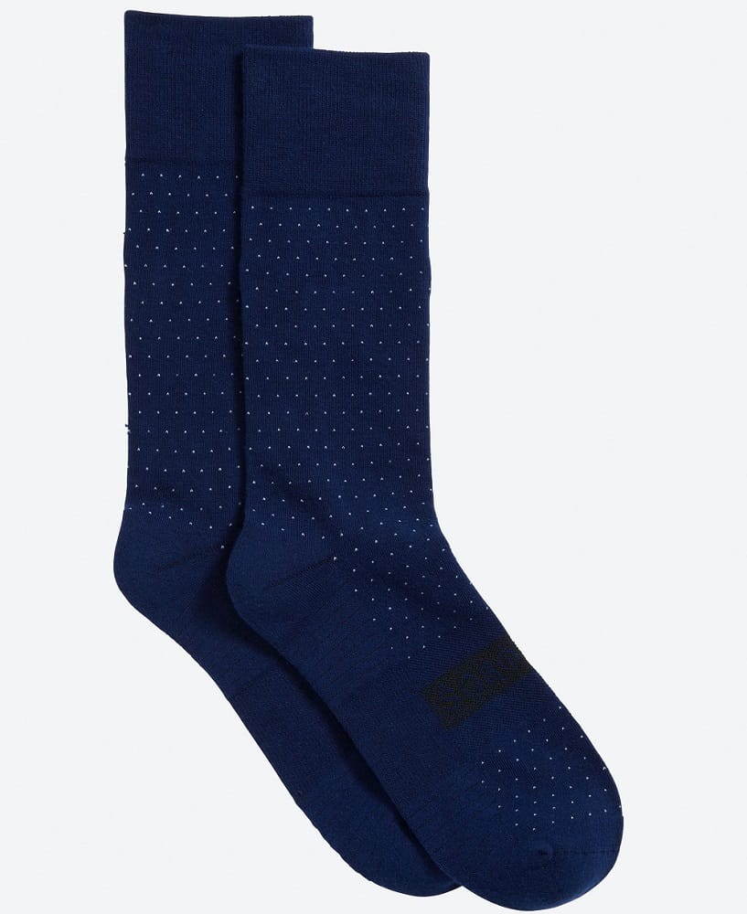 The Navy Blue Soft Everyday Socks from Bonobos.