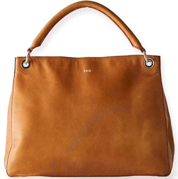 The Build Your Bag in brown leather by Mark and Graham.