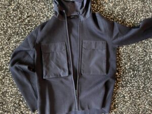 Front view of the Elgin Knit Hoody by Canada Goose