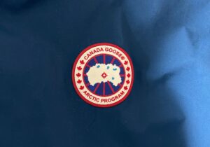 Canada Goose Rain Jacket Logo Badge